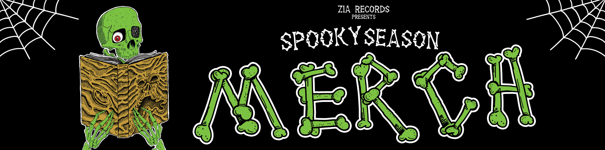 Spooky Season Merch at Zia Records